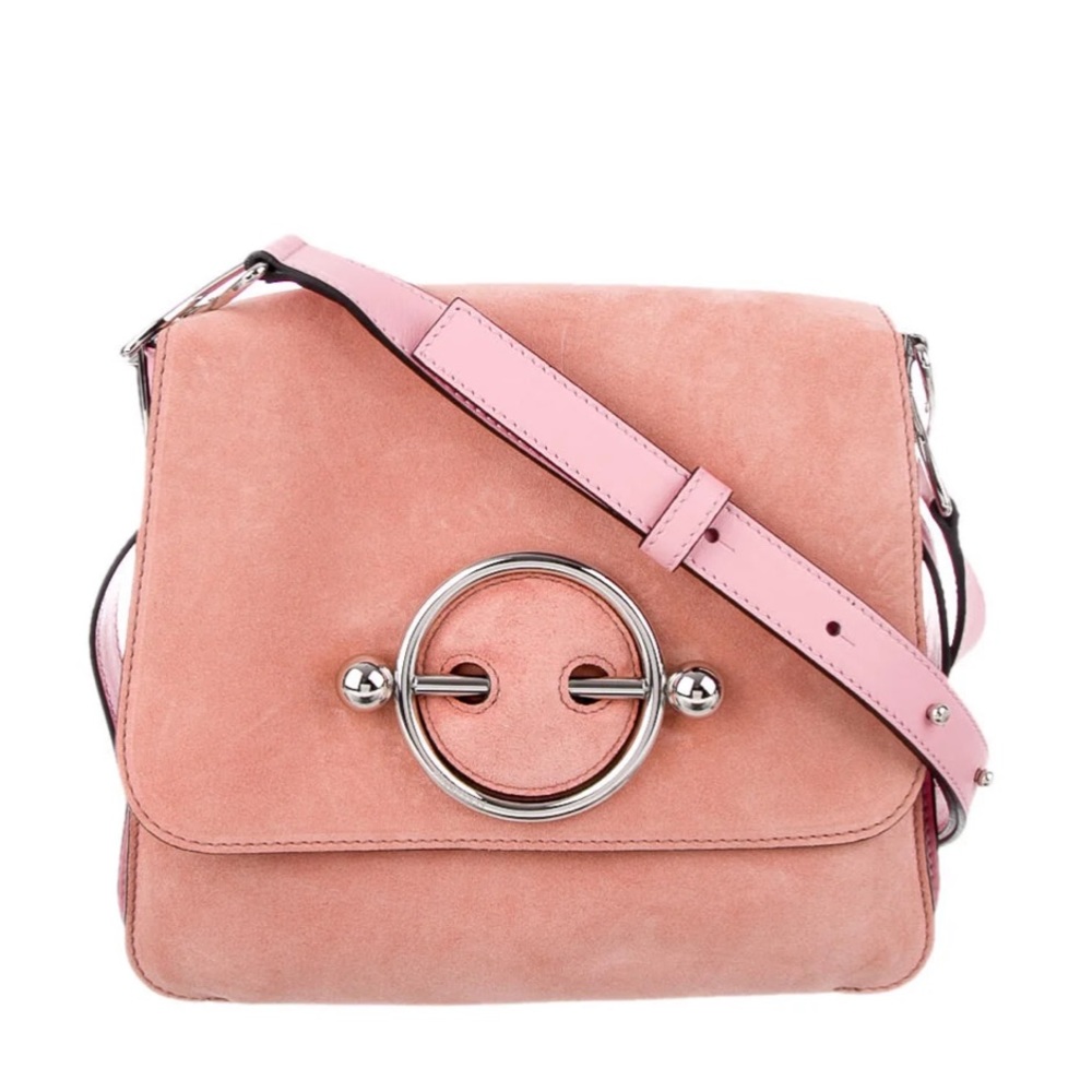 Pink suede J.W Anderson bag. Worn only once!